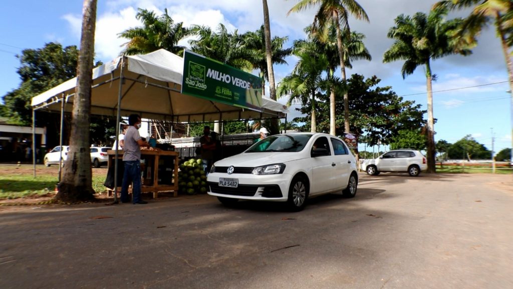 Drive Thru do Parque de Exposição é local mais seguro para adquirir produtos juninos