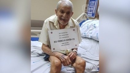 Idoso diabético, cardiopata e hipertenso vence a Covid-19