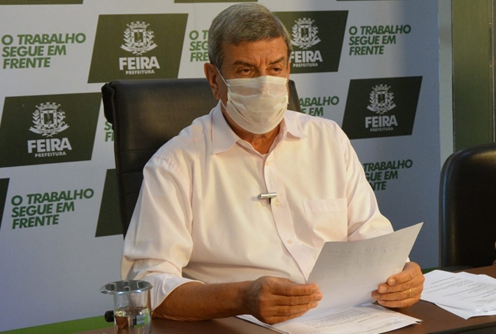 Prefeito aguarda novo resultado de teste da Covid-19