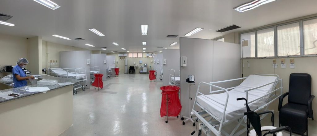 Hospital Clériston Andrade inaugura mais 10 leitos para COVID 19