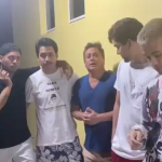 Leonardo agradece a Deus por filhos sobreviverem a acidente