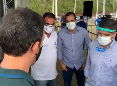 Lojista do Salvador Shopping se emociona ao pedir reabertura do comércio a ACM Neto