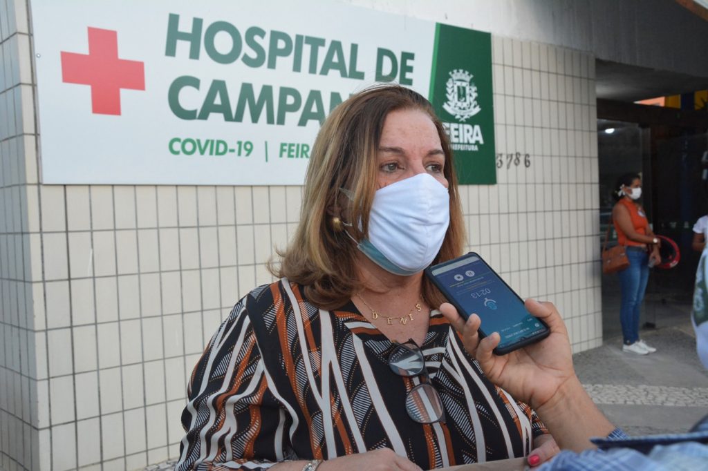 Secretária de Saúde de Feira testa positivo para covid-19, mas passa bem