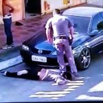 Polícia afasta PM que pisou no pescoço de comerciante em São Paulo