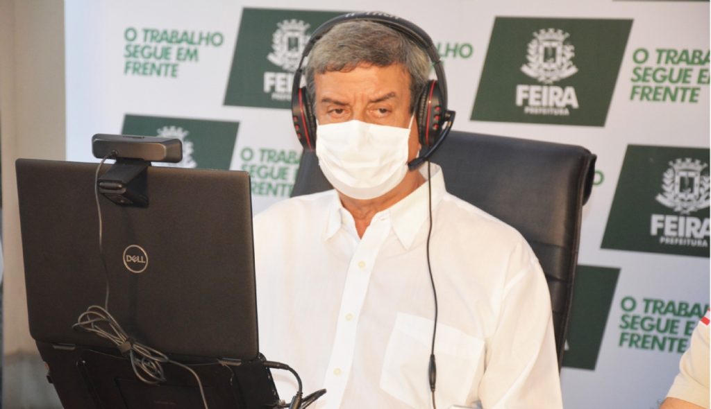 Prefeito Colbert realiza novo teste para Covid-19 e aguarda por resultado