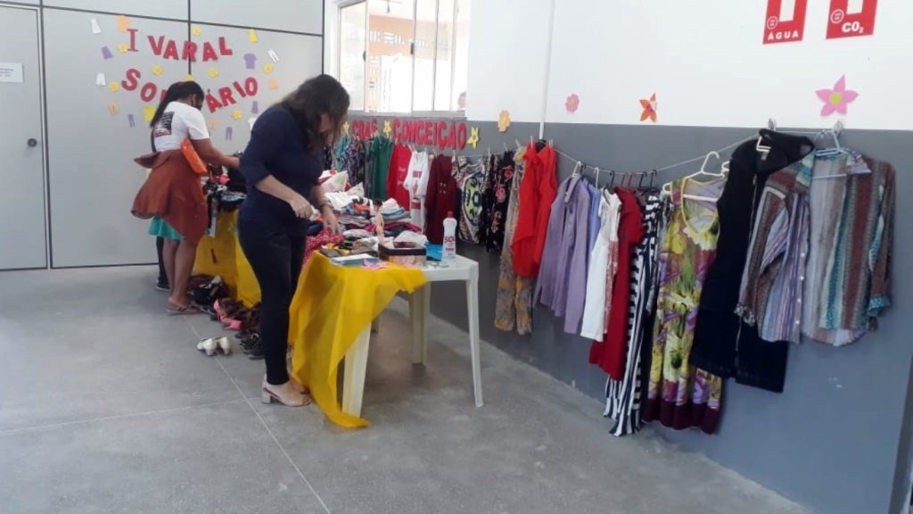 Centro de Referência na Conceição II promove Varal Solidário
