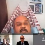 Advogado participa de sessão de julgamento do TJ-BA deitado em rede