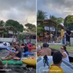 Live do Harmonia causa aglomeração em condomínio de luxo em Camaçari