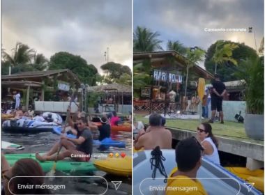 Live do Harmonia causa aglomeração em condomínio de luxo em Camaçari