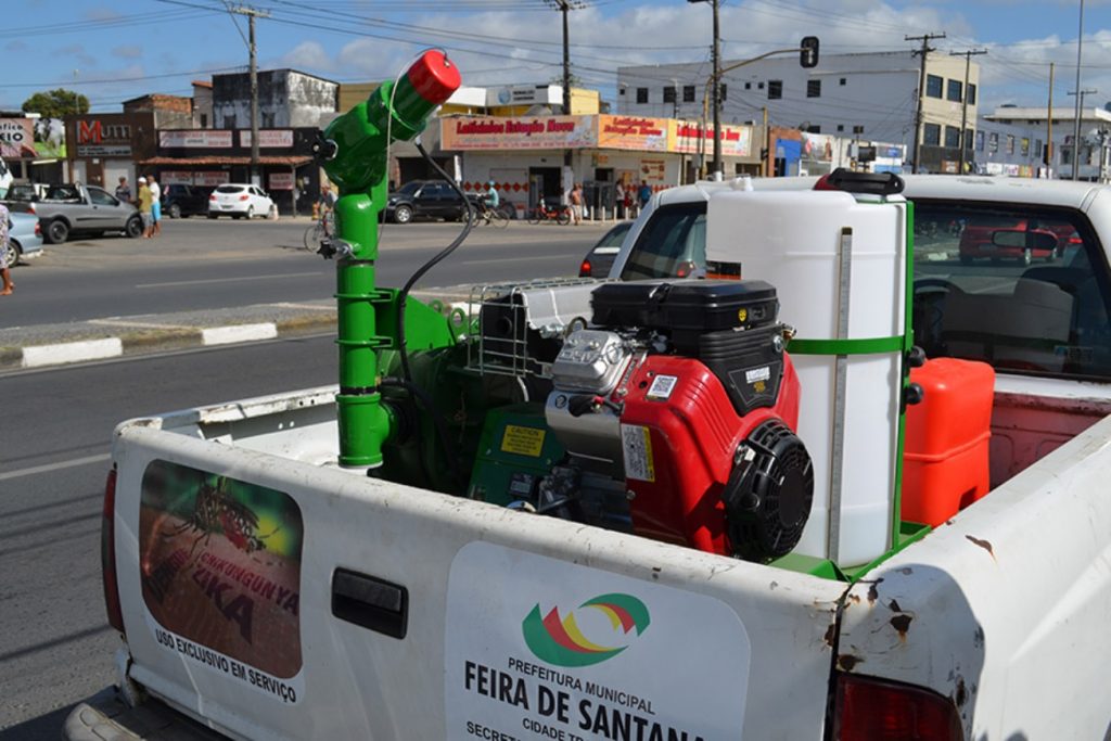 Fumacê inicia nesta quarta-feira combate ao aedes nos bairros de maior infestação predial em Feira de Santana