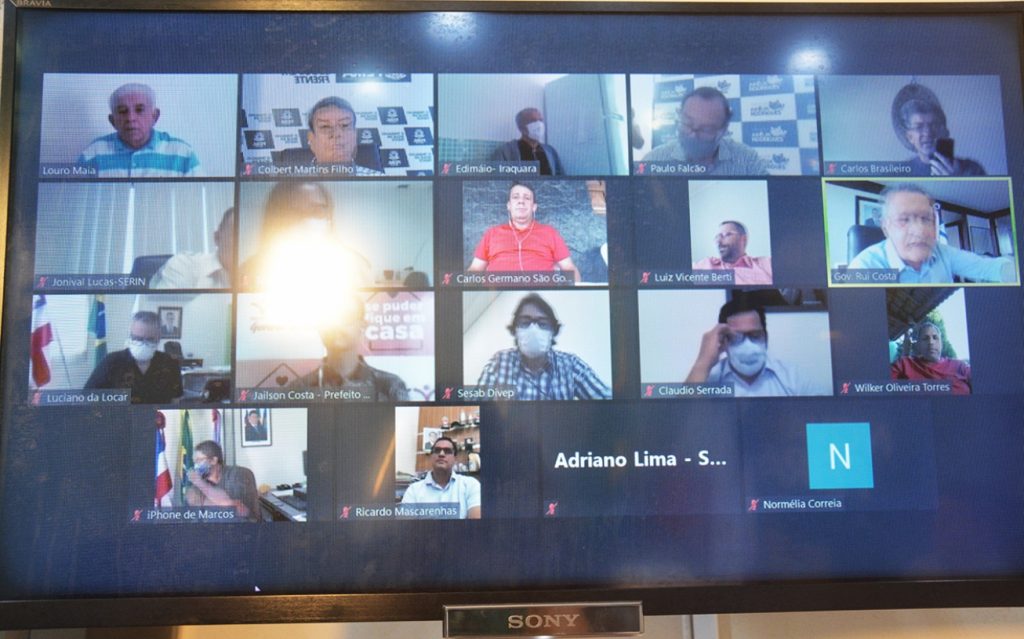 Governador propõe Toque de Recolher em Feira e prefeito se predispõe a discutir assunto