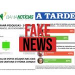 Pesquisa falsa do Bahia Notícias e Jornal A Tarde circula em Feira de Santana