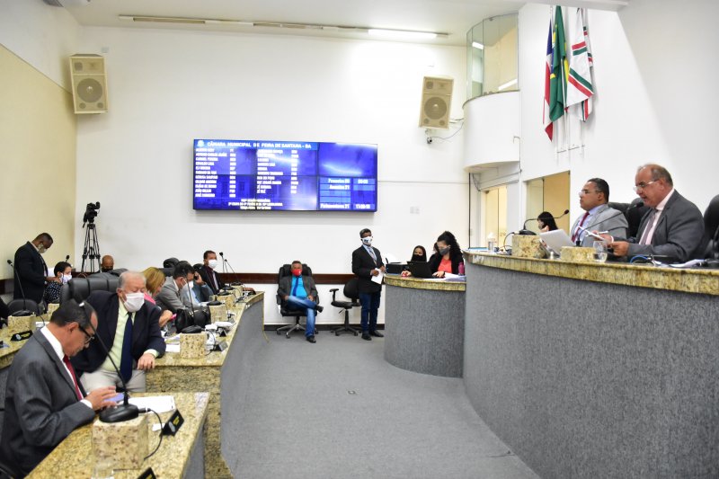 Balanço anual da Câmara Municipal: 23 leis aguardam sanção do Poder Executivo feirense