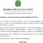 Ministério das Comunicações autoriza mais um canal de TV em Feira de Santana