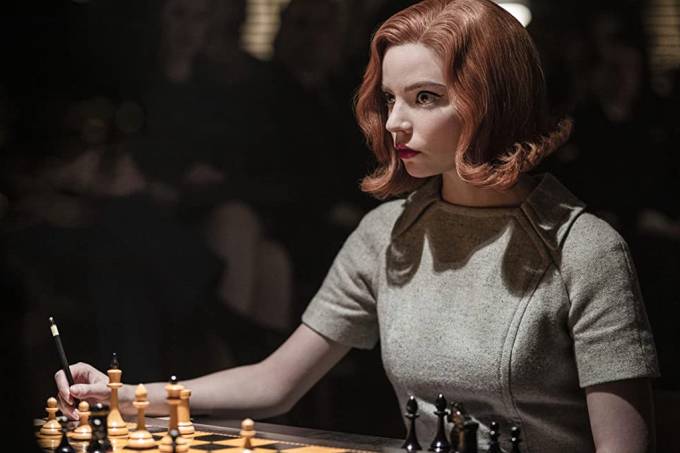 ‘O Gambito da Rainha’ se torna a minissérie mais vista da história da Netflix