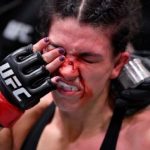 UFC: Lutadora supera sangue e nariz quebrado para vencer guerra incrível contra Jandiroba