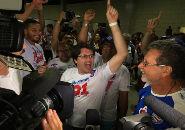 Guilherme Bellintani é reeleito presidente do Bahia para o triênio 2021-2023