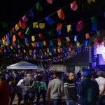 Clima familiar na primeira noite do São Pedro de Jaíba