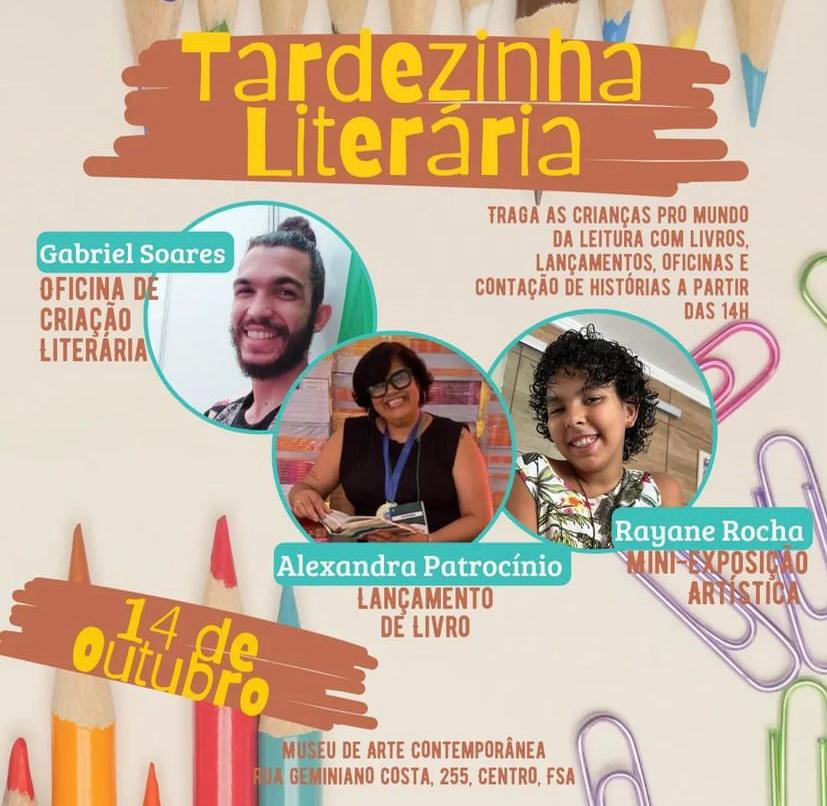 Tardezinha Literária no Museu de Arte Contemporânea neste sábado