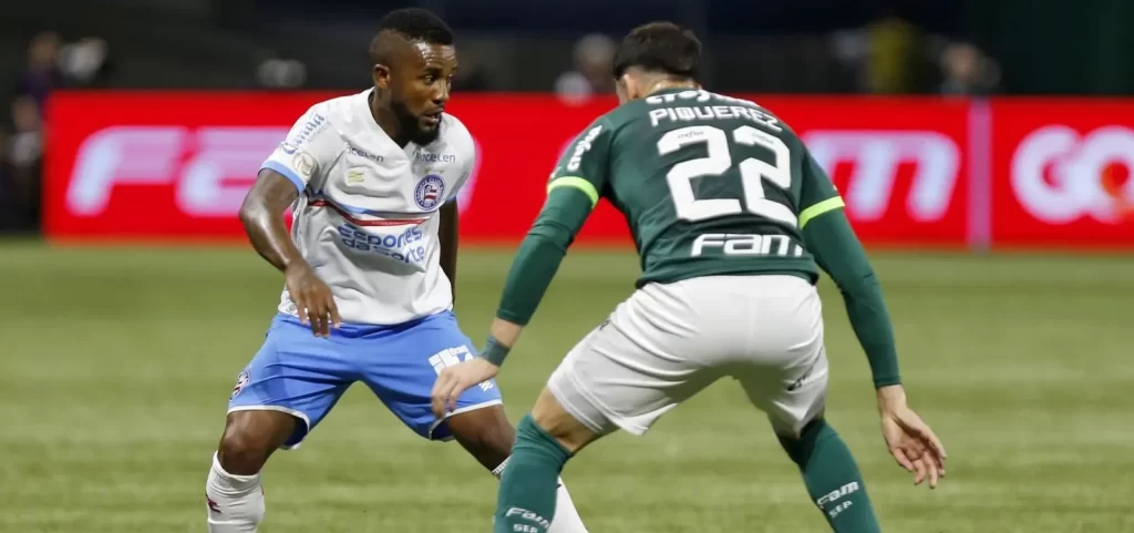 Bahia perde para o Palmeiras e segue próximo do Z-4 