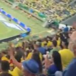 Após hino nacional, torcida brasileira grita contra Lula na Arena em jogo do Brasil: “seu lugar é na prisão”; VEJA VÍDEO