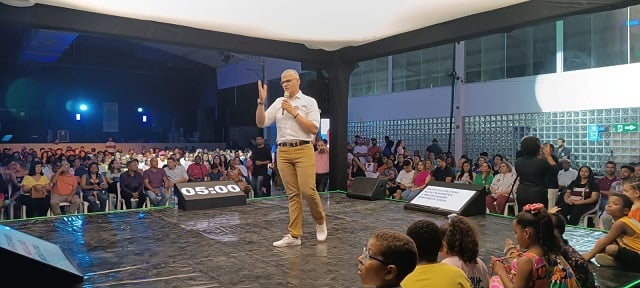 Em lançamento de pré-candidatura, Pablo Roberto afirma que irá disputar eleições para valer