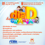 Fundação Hospitalar e ONG Mãos Solidárias promovem Dia D da Criança no dia 21