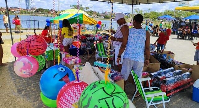 Dia das Crianças em Feira de Santana é marcado por doação de brinquedos e atividades recreativas
