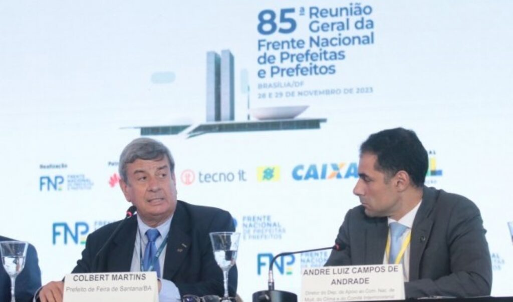 Em reunião da FNP, Colbert defende atuação proativa dos governos no enfrentamento a seca