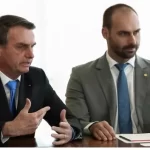 Eduardo reage ao caso de baleia-jubarte envolvendo Bolsonaro