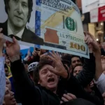 Efeito Milei: Bolsa da Argentina sobe mais de 20% nas primeiras horas de negociação depois da eleição
