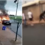 Desmantelo: filha descobre traição do pai com o marido e homem com ciúmes coloca fogo em carro; VEJA VÍDEOS