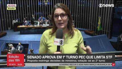 Senado aprova a PEC que restringe decisões dos ministros do STF