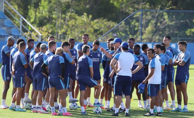 Com folga nesta quarta, Bahia terá dois treinos antes de visitar o Grêmio