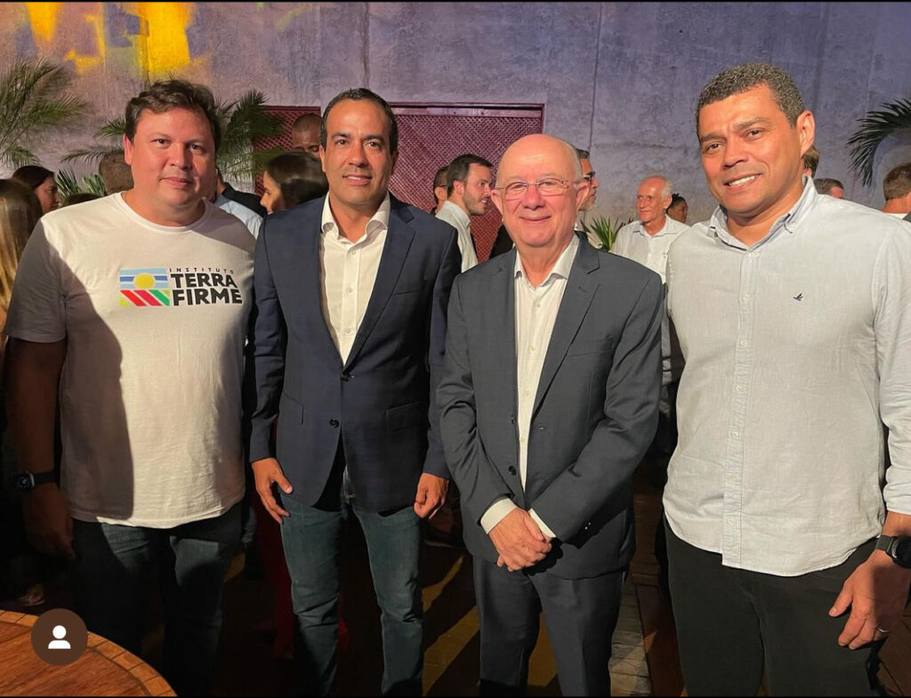 José Ronaldo participa do lançamento do Instituto Terra Firme