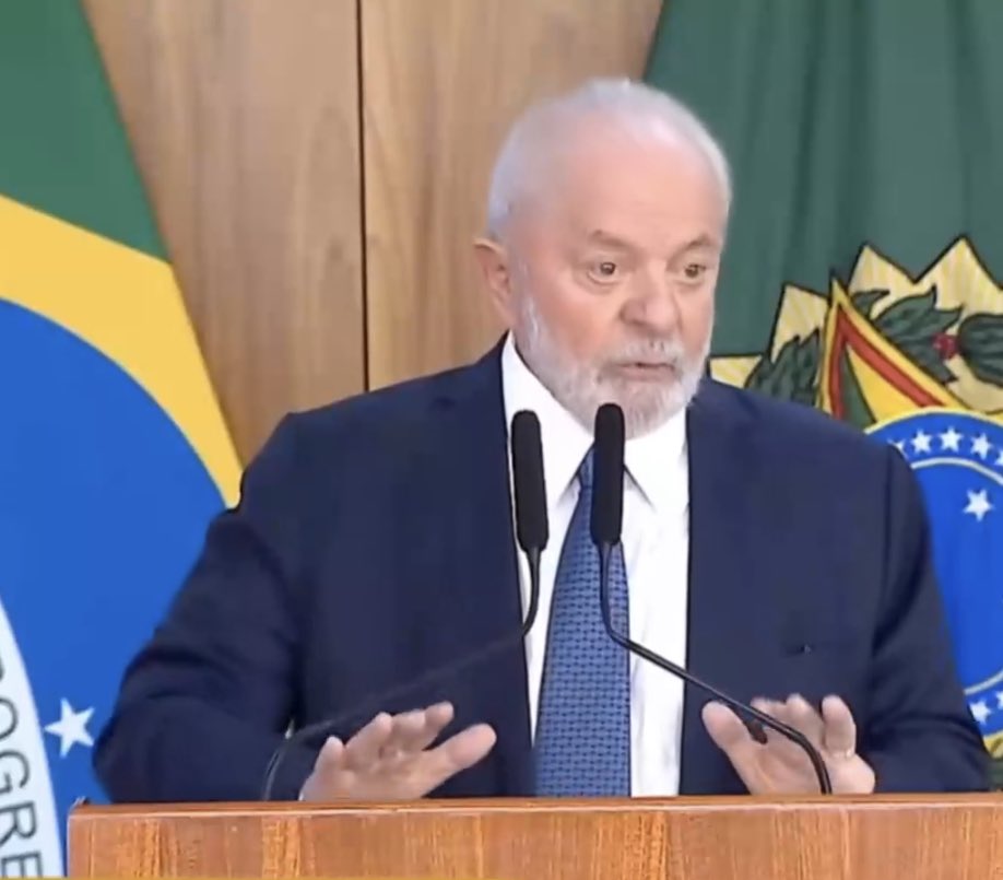 Mente pra ele mesmo: Lula, que não tira Bolsonaro da boca, diz que não fala do Governo anterior; VEJA VÍDEO