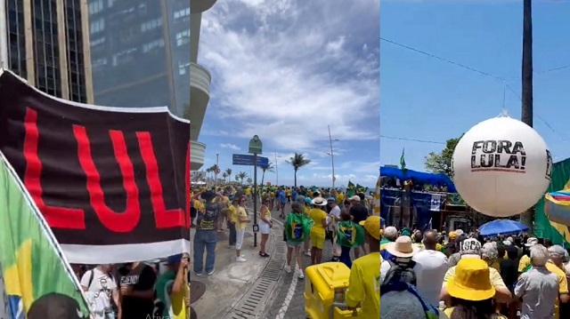 Feriado de 15 de novembro é marcado por manifestações contra o governo Lula; VEJA VÍDEOS