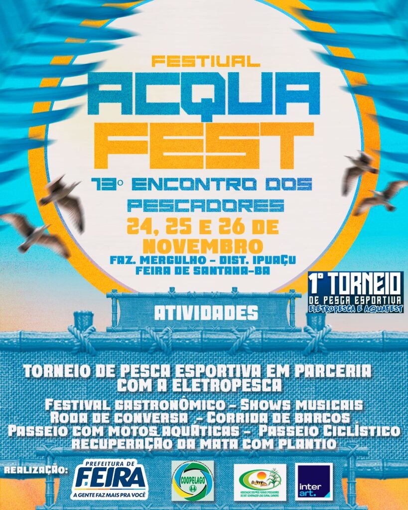 Festival Acqua Fest promete um final de semana com atividades de lazer na Fazenda Mergulho