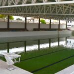 Com piscina olímpica e quadra poliesportiva, escola Diva Matos Portela será entregue em breve
