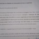 Vereadores ignoram Eremita e convocam sessão extraordinária para votar o orçamento 2024