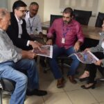 Presidente da Câmara recebe comitiva do SENAI; órgão vai pedir cessão de terreno para ampliar unidade em Feira