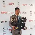 Luis Suárez é eleito o Bola de Ouro de 2023; Aline Gomes vence no feminino