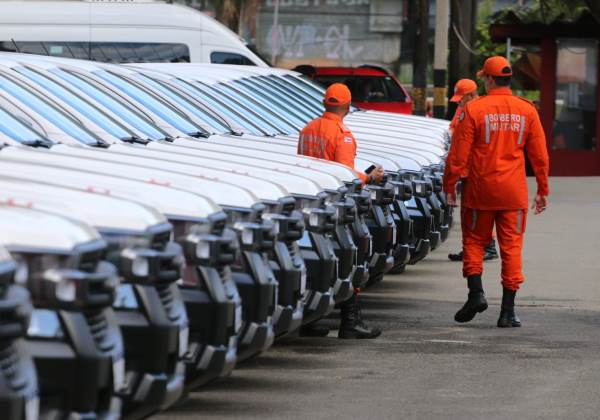 Novas viaturas são entregues para reforçar o trabalho preventivo do Corpo de Bombeiros