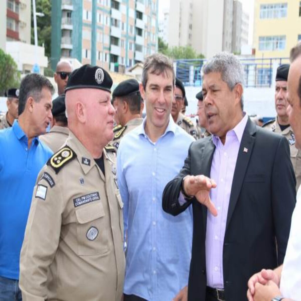 Jerônimo diz que tenta acelerar câmeras para a PM, mas não confirma data de entrega