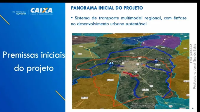 Proposta de construção do Novo Anel de Contorno de Feira de Santana foi apresentada pelo Governo Colbert Martins