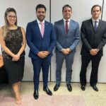 Presidência da OAB Feira se reúne com assessoria do TJ/BA