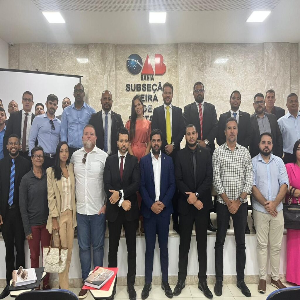 Reunião entre membros da OAB Feira e Coordenador de Polícia Civil discute exercício da advocacia criminal