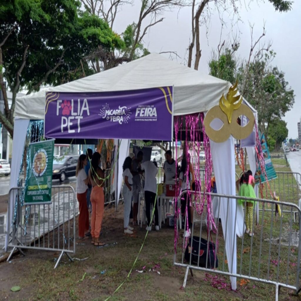 Crianças e pets com espaço exclusivo para curtir a folia na Micareta de Feira