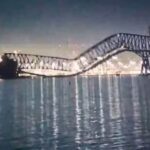 Ponte é atingida por navio nos EUA e desmorona; equipes procuram várias pessoas na água; VEJA VÍDEO