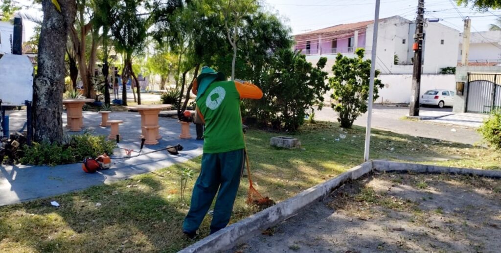 Ações de limpeza estão sendo intensificadas essa semana